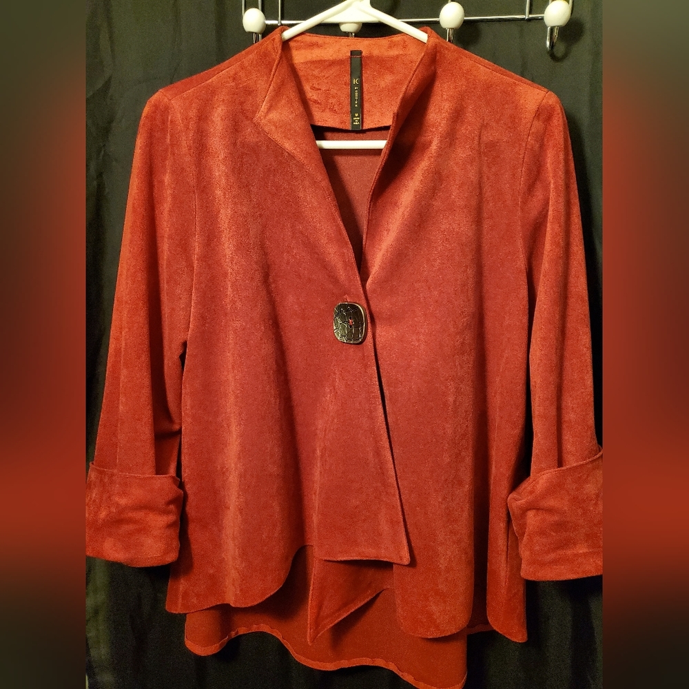 Connie Rust Red Shirt